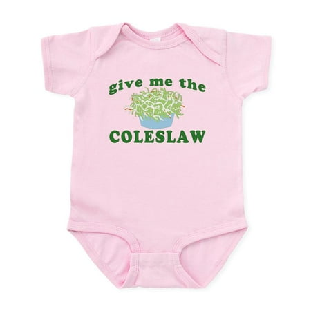 

CafePress - Give Me The Coleslaw Infant Bodysuit - Baby Light Bodysuit Size Newborn - 24 Months