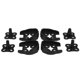 thumbnail image 1 of Juego de 4 protectores de motor para dron cuadricóptero, color negro, para motores 2204/2205/2206, 1 of 2
