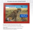 thumbnail image 2 of ArtToFrames 15x11.2 Inch - 28.5x38 CM Red Puzzle Frame for 100 piece Puzzles.1.50 Inch Custom Wood Puzzle Frames, Red - Comes with Regular Glass, 2 of 6
