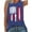 2-Blue, variant on Anbech 4th of July Women's Tank Tops Graphic USA Flag Sleeveless Tees Summer Casual Cami Shirts