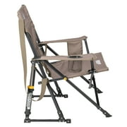 GCI Outdoor Kickback Rocker Low Profile Rocking Camp Chair, Aged Fatigue