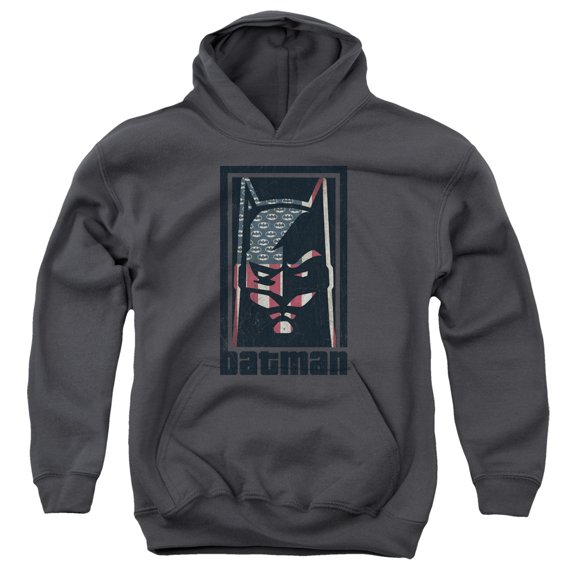 Batman - American Batman - Youth Hooded Sweatshirt - Small