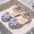 thumbnail image 2 of Quealent Sparkle Butterfly Shoes for Toddler and Little Girls Birthday Shoes Purple for Size 1.5, 2 of 9
