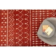 thumbnail image 3 of Furnish My Place Moroccan Style Runner Rug - 2 ft. x 8 ft., Rust, Rug with Transitional Design, 3 of 14