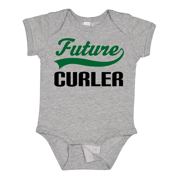 Inktastic Future Curler Kids Curling Sports Boys Baby Bodysuit