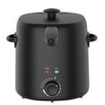 thumbnail image 4 of Mainstays Matte Black 2-Quart 1000W Electric Deep Fryer with Adjustable Thermostat, 4 of 18