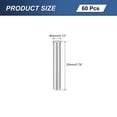 thumbnail image 2 of 60Pcs M3x20mm 304 Stainless Steel Dowel Pin, Cylindrical Shelf Support Peg Pin, 2 of 6
