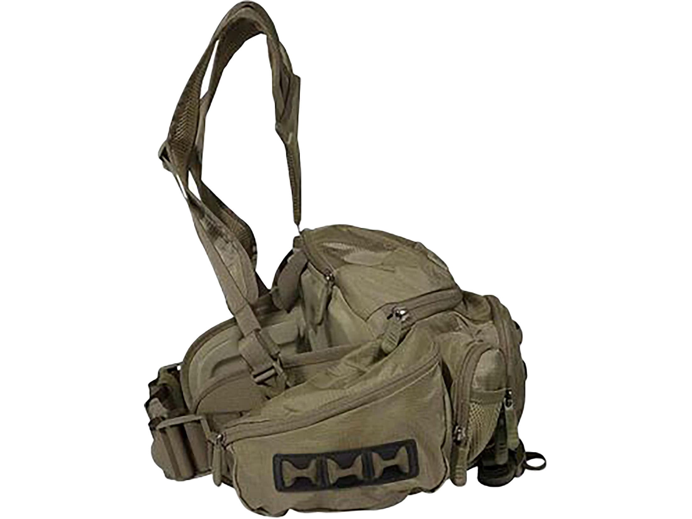 Bog-Pod Ultimatum Hunting Fanny Pack, OD Green Ripstop Nylon, 1000 cu in, YKK Zippers, 1159190