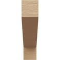 thumbnail image 2 of 6"W x 24"D x 24"H Thin Clemmons Rough Cedar Woodgrain TimberThane Corbel, Primed Tan, 2 of 6