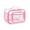 Pink, variant on Dmlowu Lunch Bag 8x11" Durability Lunch Box for Women Portable Transparent Insulated Cooler Lunch Box for Home Office School Supplies