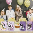 thumbnail image 5 of 16 Pcs Kuromi Party Gift Bags, Birthday party bags, Cartoon candy bags, Party Decoration Supplies（8.26"×5.9"×3.15"）, 5 of 5