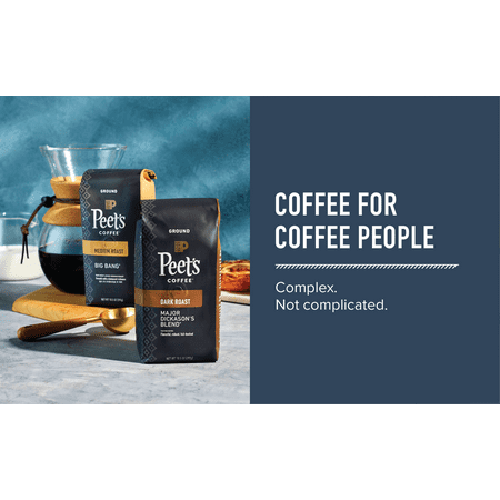 Peet's Coffee Big Bang, Medium Roast Whole Bean Coffee, 10.5 oz Bag