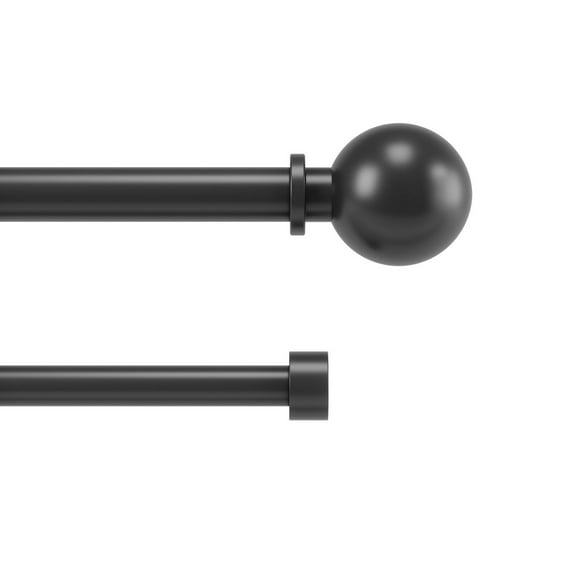 Umbra Bolas Double 1 & 3/4 Curtain Rod 72-144"