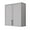 Grey, variant on Large Laundry Room Wall Cabinet with Adjustable Shelf,Wall Mounted Kitchen Cabinets with Two Shaker Doors,Upper Storage for Laundry Room, Bathroom, Kitchen,30" W X 2