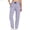 Purple, variant on Women's Spring/Summer Zip Pocket Running Trousers Fitness Casual Athletic Leggings With Elastic For Yoga And Outdoor Activities Women's Lounge Pants Gray XXXL