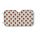 thumbnail image 7 of Fotbe Strawberry Car Windshield Sunshade | Sun Visor Protector Front Window Shade, Keeps Out UV Rays, Keeps Your Vehicle Cool-Small, 7 of 7