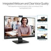 ASUS BE24EQK Business Monitor – 23.8, FHD, IPS, Frameless, Full HD Webcam, Mic Array, Flicker free, Low Blue Light, HDMI