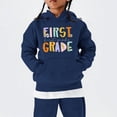 thumbnail image 5 of Ruyang Kids 1st Grade Back to School Hoodies Long Sleeve First Day of School Pullover Sweatshirts Cute Preppy Hoodie, 5 of 7