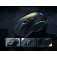thumbnail image 3 of Wired Mouse Color RGB Silent Macro Programming Private Mode Gaming Office Mouse, Wired Ergonomic Gaming Mouse with 7 Buttons, Adjustable 7200DPI for Windows PC Gamers - Black, 3 of 3
