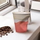 thumbnail image 5 of Taza de café de cerámica, taza de bebida, taza creativa de porcelana plisada, taza de mañana moderna Rosa, 5 of 9