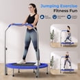 thumbnail image 2 of Trampolín Deportivo Para Adultos Mujer, Azul (Blue), 1.01 M, 2 of 7