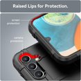 thumbnail image 6 of Slim Phone Case for Samsung Galaxy A14 5G,Rugged Shield Protective Cover with Military Grade Shockproof Protection Case Compatible with Samsung Galaxy A14 5G 6.6" HD-Black, 6 of 8