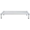 thumbnail image 4 of Yeshouse ExploreHorizon Aluminum Dunnage Rack| 1000 Lb Capacity Heavy Duty Storage Shelf | NSF Certified Low Platform for Kitchen, Restaurant, Supermarket, Grocery Store, Floor Protection, 4 of 7