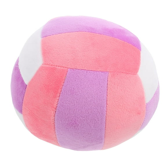 AURARMLET Volleyball Plush Pillow Pink PP Cotton Comfortable Cushion 1Pcs 8.3X8.3X8.3In