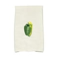 thumbnail image 2 of Simply Daisy, 16 x 25 inch, Pepper Kitchen Towel, Maroon, 2 of 2