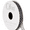 Black w/Dots, variant on (3 pack) Offray Ribbon, White 1 1/2 inch Wired Edge Sheer Sheer Ribbon, 9 feet