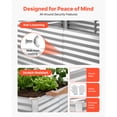 thumbnail image 6 of KFFKFF Galvanized Raised Garden Bed, 8 x 4 x 3 ft, Rectangular Metal Planter Box Kit for Outdoor Use, Bottomless Elevated Planting Box with Gloves, Rust-Resistant Alu-Zinc Material, Silver, 6 of 9