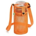 thumbnail image 3 of GARENDE Water Bottle Holder Mesh Beach Bottle Bag for Travel Essentials Orange, 3 of 6