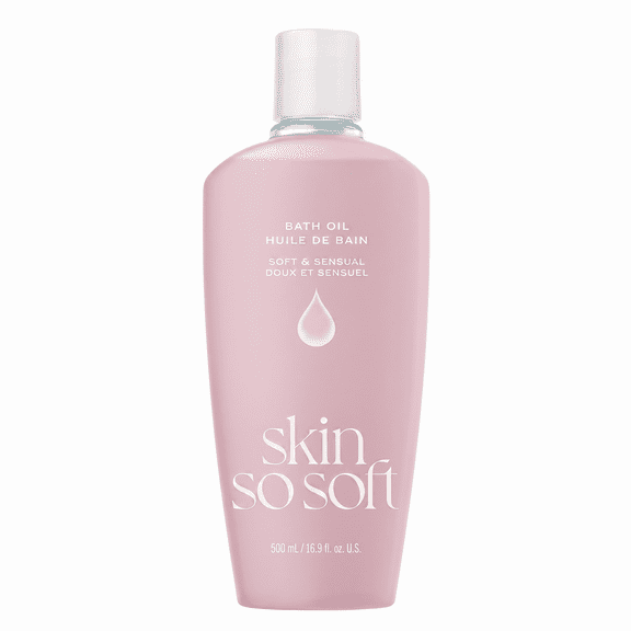 Avon Skin So Soft Soft & Sensual Argan Oil Bath Oil, Spicy Floral Scent, 16.9 fl oz