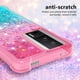 thumbnail image 3 of Funda para Xiaomi POCO F5 Pro 5G Transparente con Brillos Carcasa Protectora Antigolpes con Glitter Brillante, 3 of 5