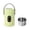A3 Green 8.2x4.5Inch, variant on Leojiow Multifunctional Health Pot, Mini Portable Electric Cooker, 12 Hour Reservation Function For Porridge, Rice, Soup & Steaming (1.2L)