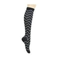 thumbnail image 1 of Compression Socks For Women And Men Absorb Sweat Striped Print Long Tube Outdoor Sports Socks For Running Hiking, 1 of 7