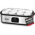 thumbnail image 1 of Mueller Yogurt Maker, Greek Yogurt Machine with 8 Glass Jars/Lids, One Touch Display: Perfect for Organic, Sweetened, Flavored, Plain, or Sugar Free Options for Baby, Kids, & Parfaits, 1 of 2