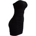 thumbnail image 4 of ORUYROP Femmes Tube Top Robe Sexy Spaghetti Sangle Midi Stretch Robes Serrées, 4 of 5
