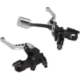 thumbnail image 3 of HUGFEGWE UniversalClutch Brake Lever Aluminium Alloy Motorcycle Replacement (Silver) CJB91-78950, 3 of 8