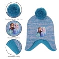 thumbnail image 3 of Disney Kids Winter Hat, Kids Gloves or Toddlers Mittens, Frozen Baby Beanie for Girls Ages 2-7, 3 of 7