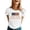 White8, variant on 250 Anniversary Usa Shirt Summer Tops for Women Graphic Tees Stylish Printed Short Sleeve Round Neck Comfortable Casual Daily Everyday Wear