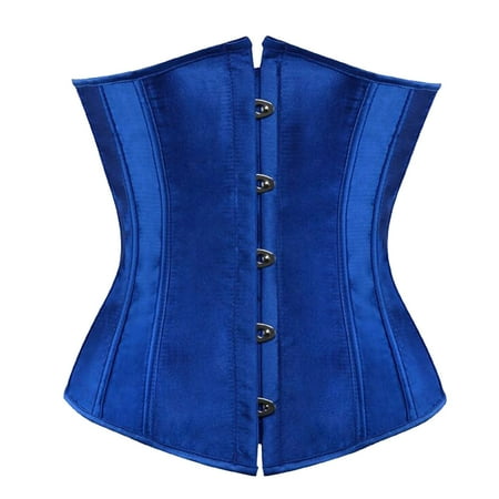 

BIZIZA Corset for Womens Waist Trainer Sport Plus Size Control Shaper Trimmer Blue XXXXXL