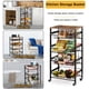 thumbnail image 3 of Carrito Organizador con Cajones para Cocina, Fruteros de Cocina Modernos 5 Niveles, Cesta de Almacenamiento de Frutas y Verduras, Carrito de Almacenamiento Organizador con Cajones Metal Cocina, 3 of 7