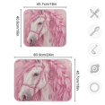 thumbnail image 3 of Elegant Horse with Long Hair Dish Drying Mat 16x18 Absorbent Microfiber Draining Rack Pad for Kitchen Counter Sink, 3 of 8