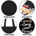 thumbnail image 3 of Sugar Spells and Pumpkin Pails Rainbow Nicu Nurse Cutest Pumpkins In The Patch Halloween Rn Canvas Bag 3Pcs, 3 of 5