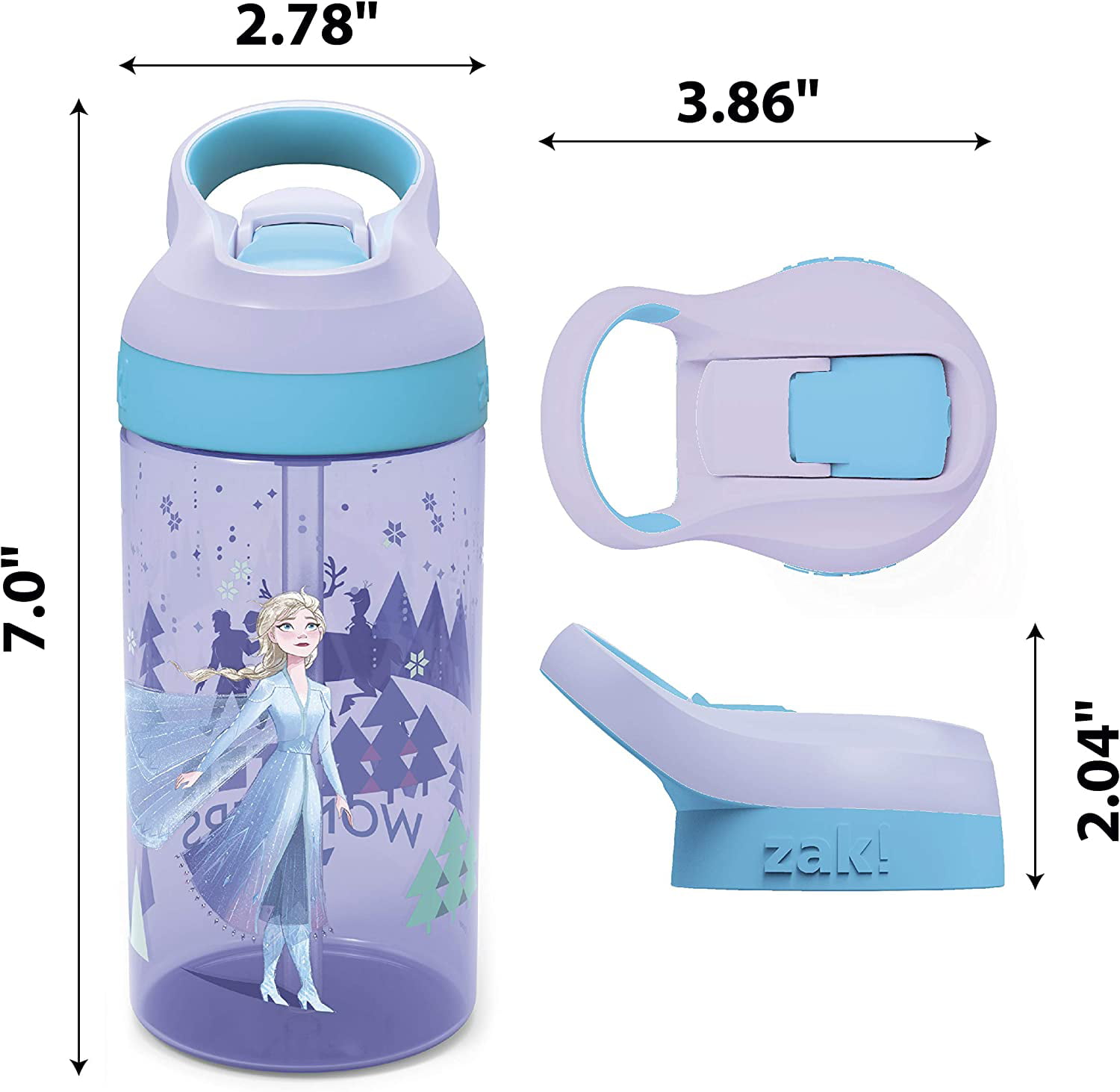 Zak Designs Disney Frozen 2 Enfants Bouteille D'eau Algeria