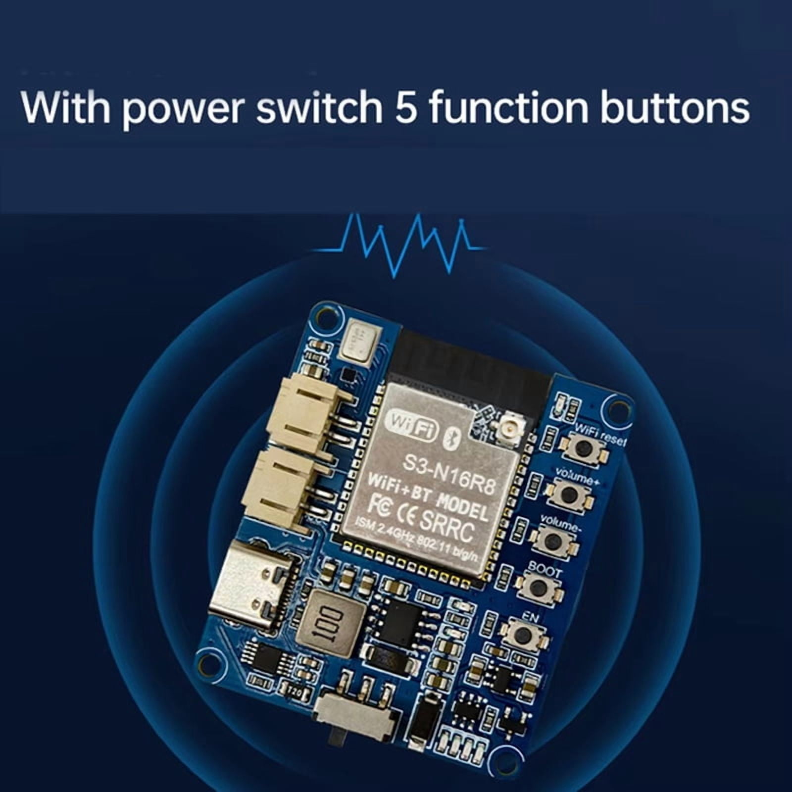 ESP32-S3 Voice Chat Module Xiaozhi AI Artificial Intelligence Development Board Supports Large Model Type-C
