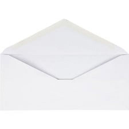 Business Source No. 10 V-Flap Envelopes - Business - #10 - 4 1/8 Business Source No. 10 V-Flap Envelopes - Business - #10 - 4 1/8