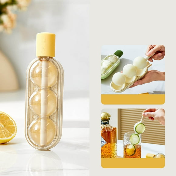 for Home Use - Fresh Lollipop Ice Tray for Freezer Reusable Ice Straw Convenient Kitchen Accessory