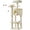 Beige, variant on CONCETTA 44in Multi Level Cat Tree Tower,Cat Scratching Posts with Large Top Perch and Hammock,Black Red